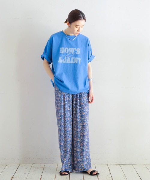 tシャツ イディオムロゴPT　ワイドTEE レディース NOMBRE IMPAIR tシャツ イディオムロゴPT ワイドTEE レディース