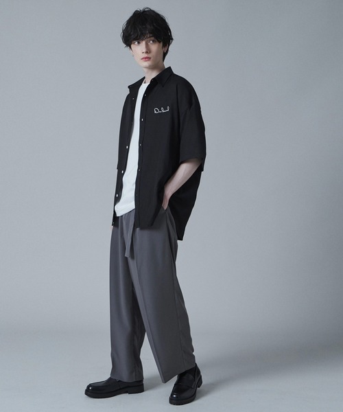 LUCY（ルーシー） シャツ LUCY/アムンゼンワンポイントBIGシャツ