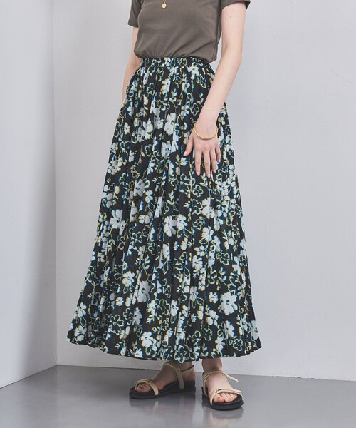 スカート 「MARIHA」月影 フラワープリント スカート レディース  