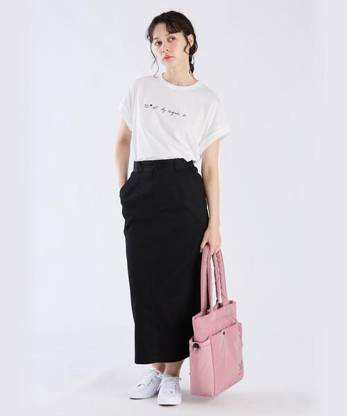 tシャツ マカロンロゴTシャツ レディース To b. by agnes tシャツ マカロンロゴTシャツ レディース