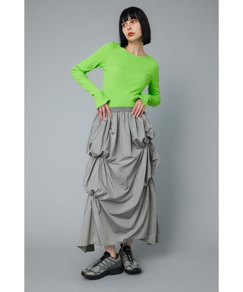HeRlN.CYE ロングバルーンスカート　２枚 HeRIN.CYE スカート Gradually balloon skirt グラジュアリーバルーン
