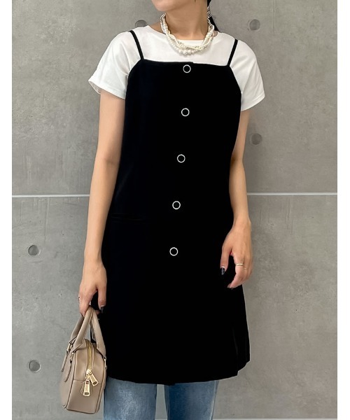 きびだんごさま専用ページ　ベージュ、ブラック　美品　マメ　mame　キャミソール キャミソール | Mame Kurogouchi (Women)/マメ クロゴウチ | 三越