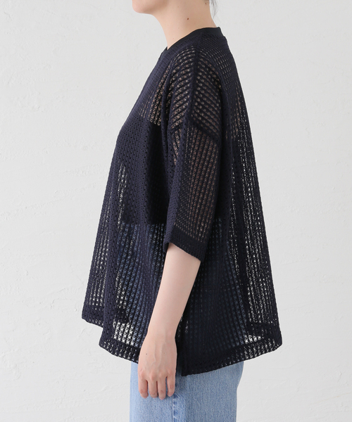 JOURNAL STANDARD LUXE tシャツ Tシャツ メッシュレース クルー