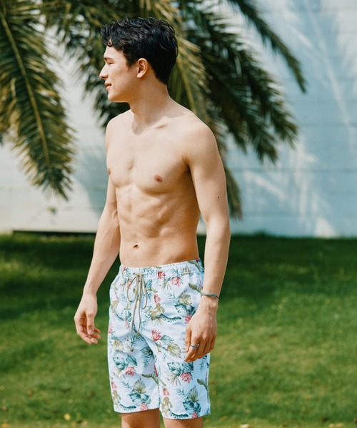 【男女水着】【ペアルック】【美品】三愛水着 サンアイリゾート San-ai Resort 三愛水着楽園 水着 「ペア水着」 メンズ水着 M・L