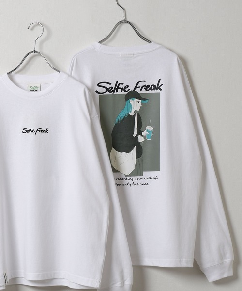 ZIP FIVE（ジップ ファイブ） tシャツ 「Selfie freak」 イラスト
