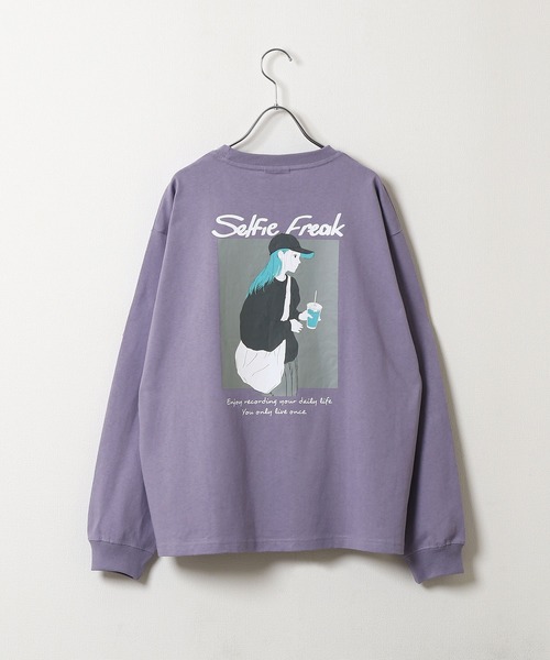 ZIP FIVE（ジップ ファイブ） tシャツ 「Selfie freak」 イラスト
