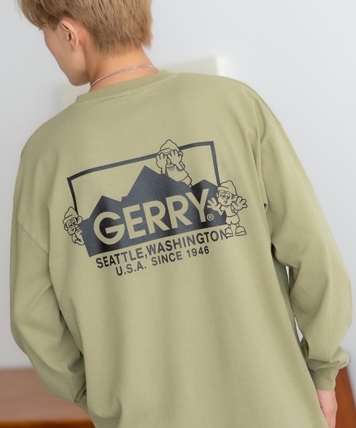 tシャツ 「SIDEWAY STANCE×GERRY」別注コラボ ロゴ プリント 長袖Tシャツ メンズ レディース | GERRY | 04