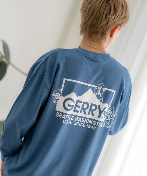 tシャツ 「SIDEWAY STANCE×GERRY」別注コラボ ロゴ プリント 長袖Tシャツ メンズ レディース | GERRY | 05
