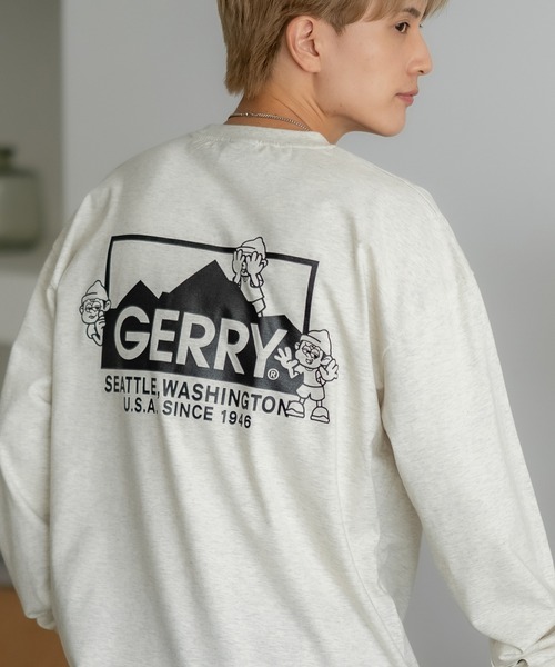 tシャツ 「SIDEWAY STANCE×GERRY」別注コラボ ロゴ プリント 長袖Tシャツ メンズ レディース | GERRY | 03
