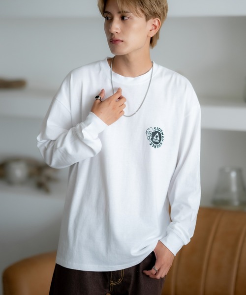 tシャツ 「SIDEWAY STANCE×GERRY」別注コラボ ロゴ プリント 長袖Tシャツ メンズ レディース | GERRY | 14