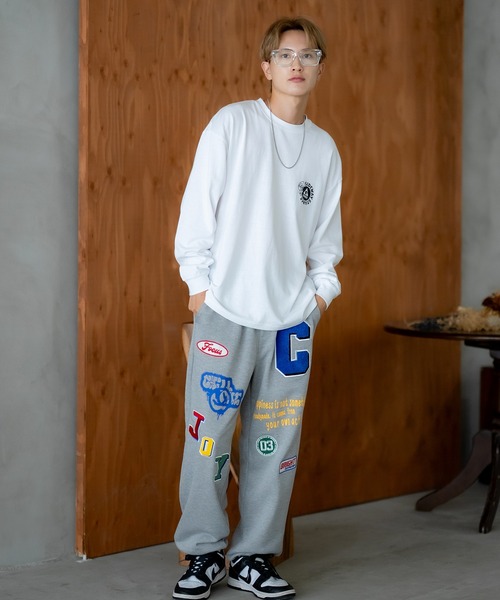 tシャツ 「SIDEWAY STANCE×GERRY」別注コラボ ロゴ プリント 長袖Tシャツ メンズ レディース | GERRY | 19