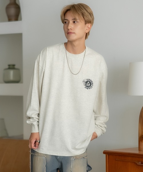 tシャツ 「SIDEWAY STANCE×GERRY」別注コラボ ロゴ プリント 長袖Tシャツ メンズ レディース | GERRY | 23
