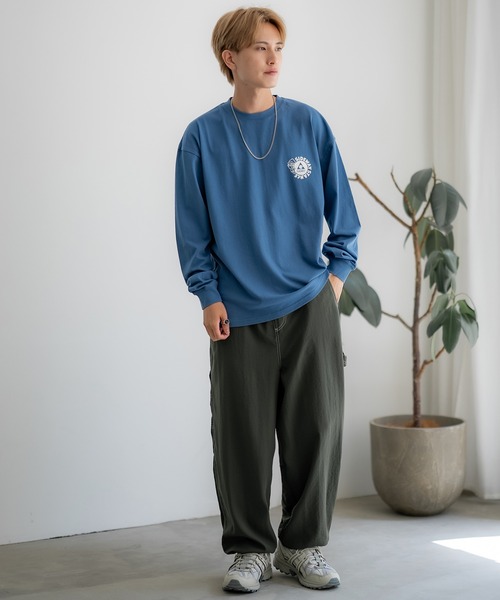 tシャツ 「SIDEWAY STANCE×GERRY」別注コラボ ロゴ プリント 長袖Tシャツ メンズ レディース | GERRY | 31