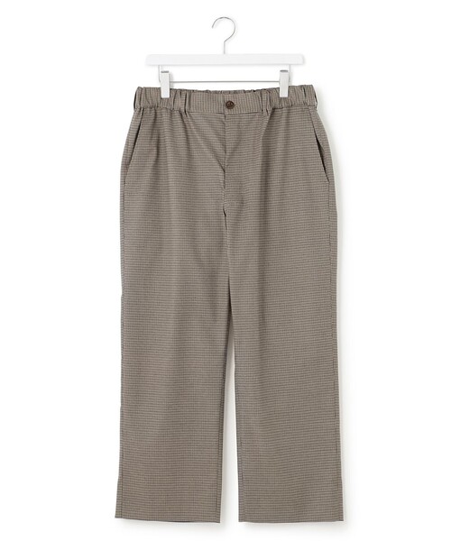 J.PRESS YORK STREET パンツ 「UNISEX」クラシックチェック ワイド