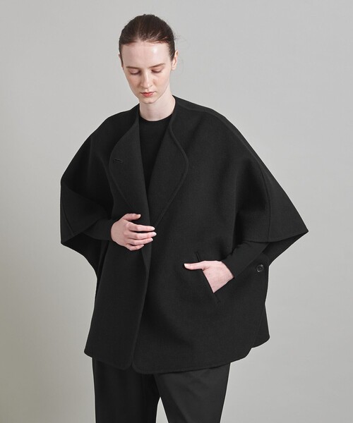 LOEFF コート アウター 「LOEFF」リバー フード ケープ
