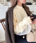 ニット セーター ふわっと広がる洗練カジュアル...の詳細画像3