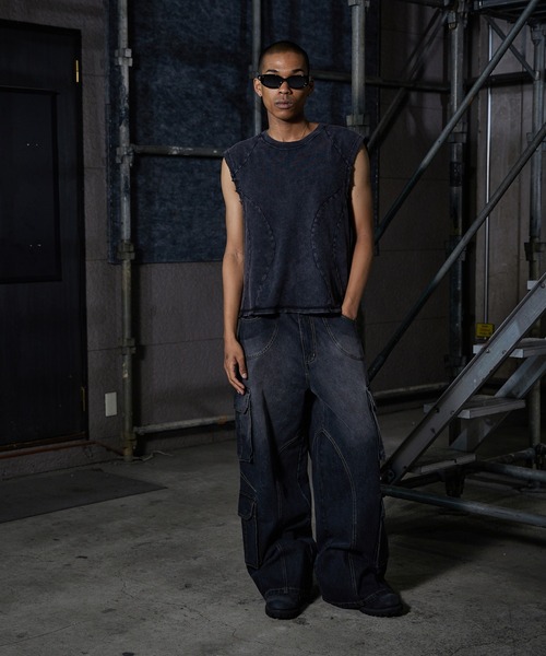 ANDER HUNK カーゴパンツ 4-Pocket Cargo Denim Pants/4ポケット