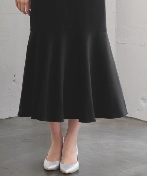 GIRL DRESS FOR NOW ドレス レース ケープスリーブ マーメイド ロング