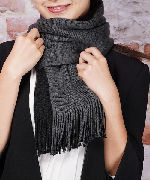 garsonwave（ギャルソンウェーブ） マフラー 日本製 桐生編み