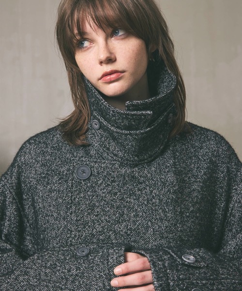 MAISON SPECIALプライムオーバートレンチコート MAISON SPECIAL トレンチコート コート 「UNISEX」「Italian