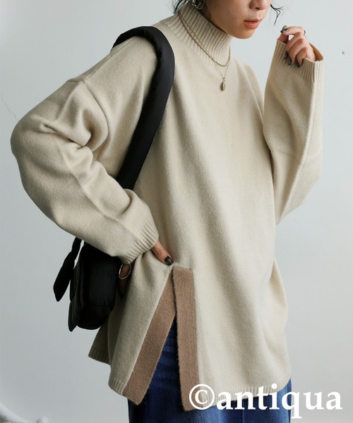 【ああ】★極美品★ニット/セーター★ハイネック★サイズL★レディース★ pr489sbe_715.jpg?fitin=720:720