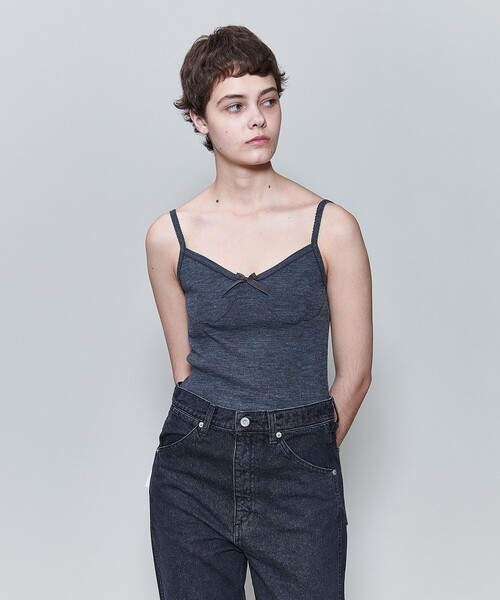 キャミソール 「別注」「INSCRIRE × 6」BODYSUITS CAMI/キャミソール INSCRIRE キャミソール 「別注」「INSCRIRE × 6」BODYSUITS CAMI
