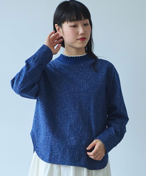 tシャツ ●パリパリ天竺 ぶかプルオーバー レディース