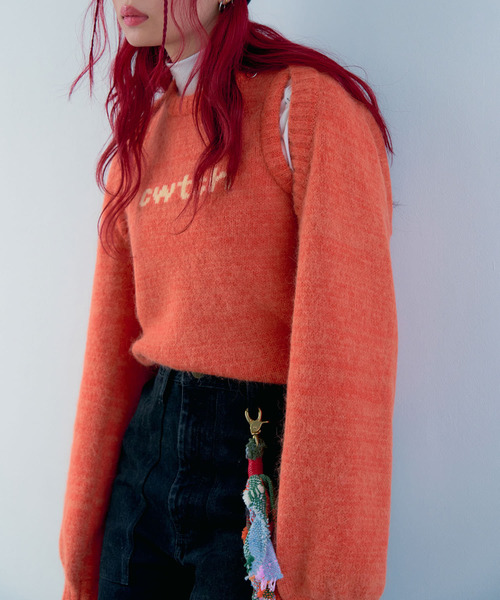 ニット セーター cwtch　Layered cwtch knit レディース