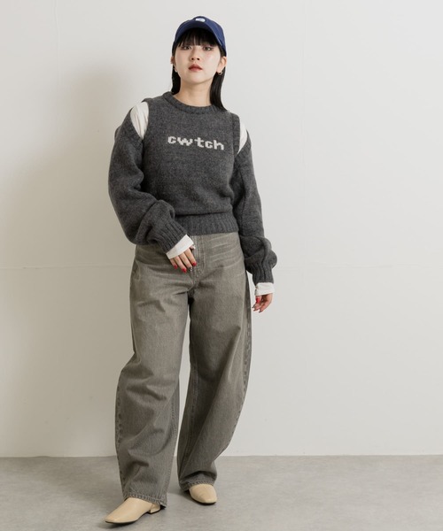 ニット セーター cwtch　Layered cwtch knit レディース THE GOODLAND MARKET ニット セーター cwtch Layered cwtch knit