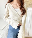 tシャツ スタイルアップが叶う!リボンカシュク...の詳細画像3
