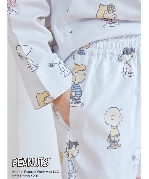 gelato pique パジャマ ルームウェア 「PEANUTS」総柄ショート