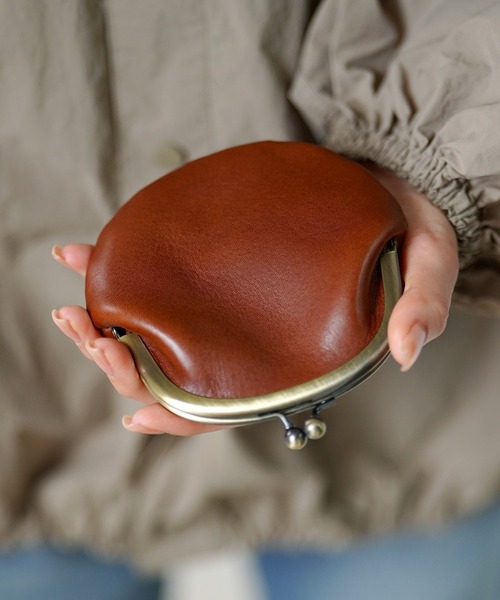 THE MILES コインケース 栃木レザー がま口財布 M : ZOZOTOWN Yahoo!店