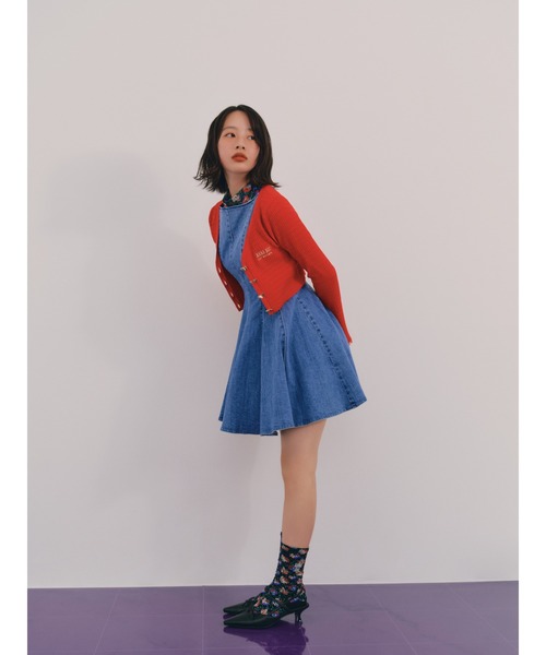 カーディガン 「WEB・一部店舗限定カラー」「LILY BROWN × ANNA SUI」バタフライカーディガン レディース セール】【WEB・一部店舗限定カラー】【LILY BROWN × ANNA SUI