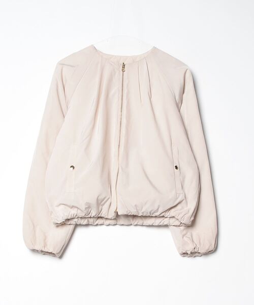 「ABAHOUSE」 ブルゾン - ベージュ レディース_画像3