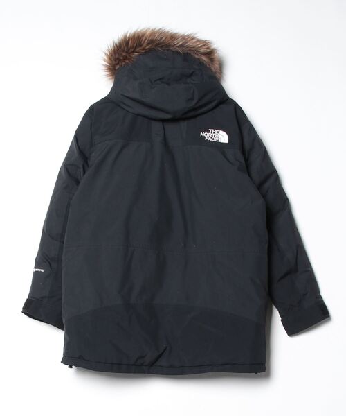 THE NORTH FACE ダウンコート　メンズM ブラック ノースフェイスダウンコートブラック腕ロゴメンズM