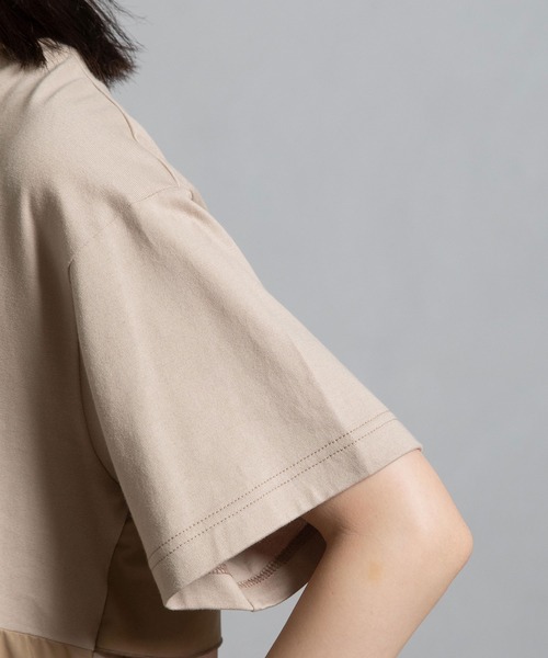 MARECHAL TERRE tシャツ フリルジョイントトップス レディース