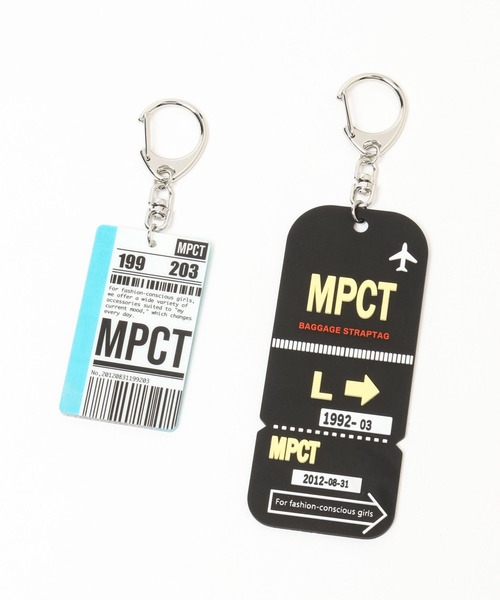 Me%（ミィパーセント） キーホルダー トラベルタグキーチャーム 326351