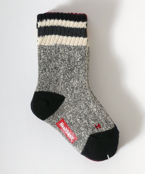 Healthknit（ヘルスニット） 靴下 「kidsサイズ」ラインソックス3P