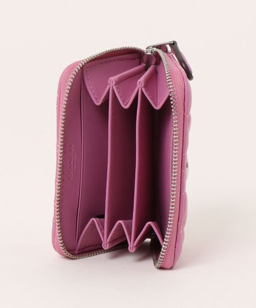ブティック★【COACH】スモールジップカードケース キルティング ブティック☆【COACH】スモールジップカードケース キルティング