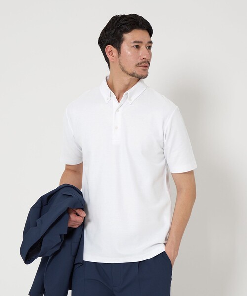 UA BEAUTY&YOUTH ポロ Lサイズ WARDROBE SMART BEAUTY＆YOUTH UNITED ARROWS tシャツ 「WEB限定 WARDROBE SMART