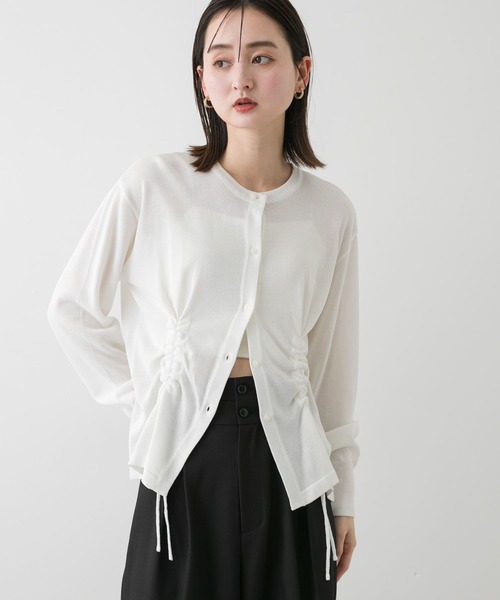 SENSE OF PLACE by URBAN RESEARCH カーディガン ドロストシャーリング