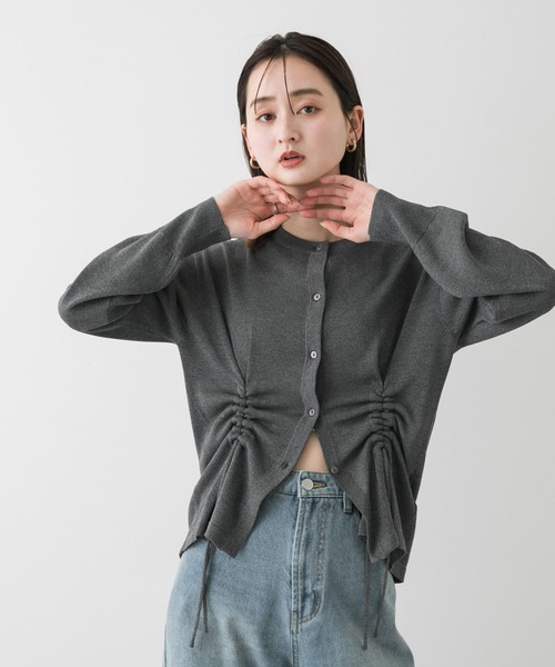 SENSE OF PLACE by URBAN RESEARCH カーディガン ドロストシャーリング