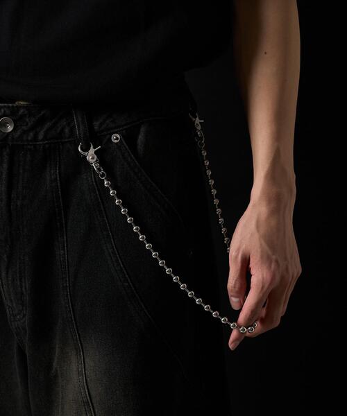 GRANCY ウォレットチェーン FREE シルバー メンズ : ZOZOTOWN Yahoo!店