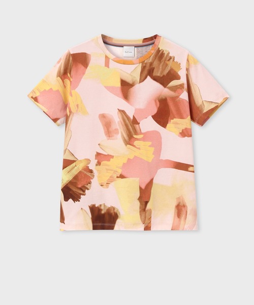tシャツ ウィメンズ ”Floral Paint Studies” 半袖Tシャツ / 155157 329V レディース