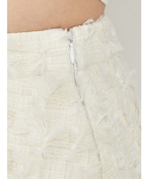 Darich（ダーリッチ） スカート ツイードフリンジミニスカート
