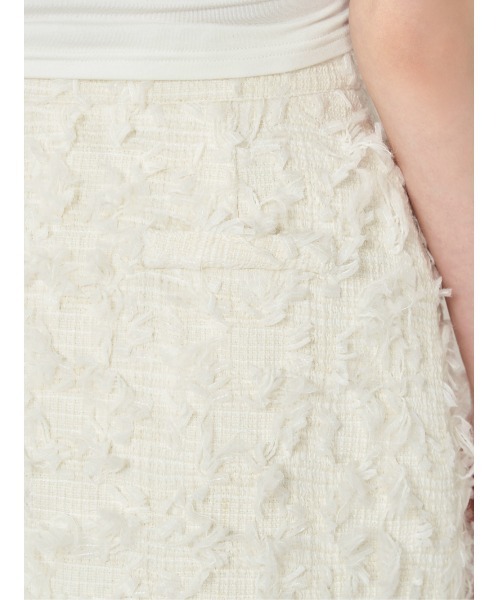 Darich（ダーリッチ） スカート ツイードフリンジミニスカート
