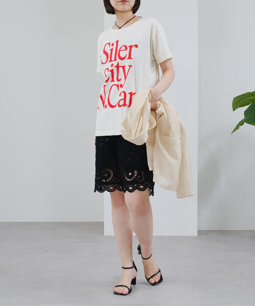 mystic パンツ クロシェショートパンツ レディース : ZOZOTOWN