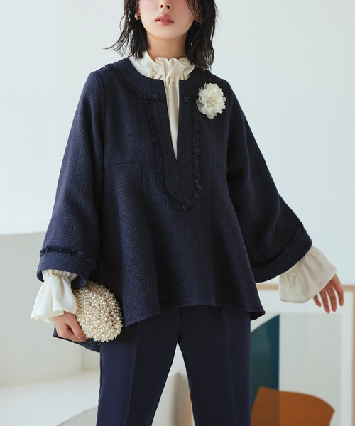 RUIRUE BOUTIQUE ルイルエブティック セットアップ ネイビー LL RUIRUE BOUTIQUE（ルイルエブティック） セットアップ LL ネイビー