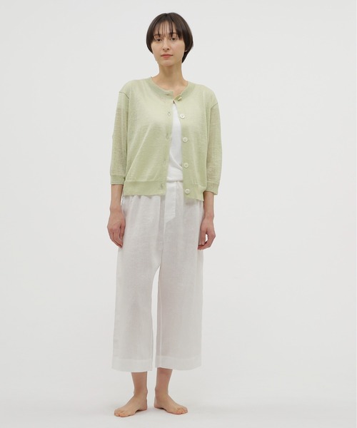 MARGARET HOWELL カーディガン FINE LINEN レディース