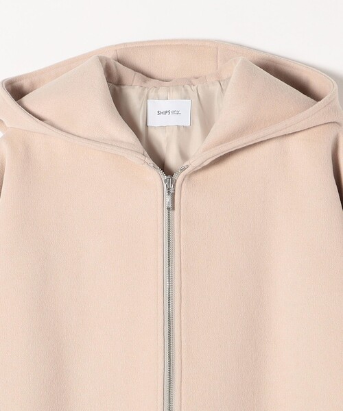 「SHIPS any」 ジップアップブルゾン 36 ネイビー レディース_画像5